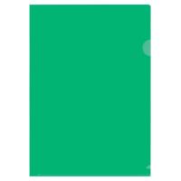 プラス カラークリアホルダー A4 濃色グリーン 緑 1セット(30枚) ファイル 89802