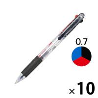 LOHACO - アスクル 3色ボールペン 0.7mm 10本 オリジナル