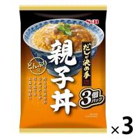 【セール】どんぶり党 親子丼 180g×3個 1セット（3袋） エスビー食品 レトルト