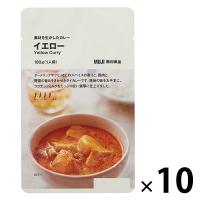 無印良品 素材を生かしたカレー イエロー 180g（1人前） 1セット（1袋×10） 良品計画