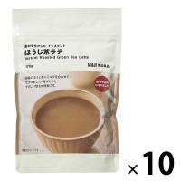 無印良品 素材を生かした インスタント ほうじ茶ラテ 170g 1セット（10袋） 良品計画