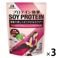 プロテイン効果 森永ココア味 264g 3袋 森永製菓