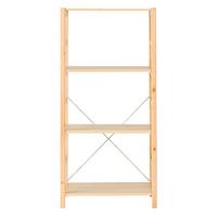 LOHACO - 無印良品 パイン材ユニットシェルフ 58cm幅 中 幅58x奥行39.5