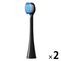 パナソニック クリーン＆ホワイトブラシ EW0820-K 黒 ヘッド3.2mm、ネック4.2mm 1セット（2本入×2パック）