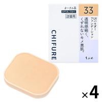ちふれ化粧品 UVパウダーファンデーション33 SPF36・PA++　4個