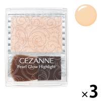 CEZANNE（セザンヌ） パールグロウハイライト 01 セザンヌ化粧品　3個
