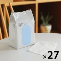 ウェットティッシュ ノンアルコール 厚手・大判 アロエエキス入 36枚入 27個 オリジナルウェットタオル アスクル オリジナル