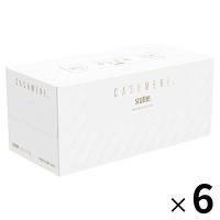 ティッシュペーパー 220組 高品質 スコッティ カシミヤ 1セット（6個） 日本製紙クレシア（イチオシ）