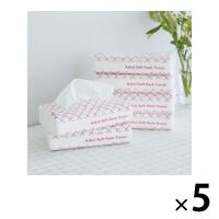 ティッシュペーパー 150組（6個入）オリジナルソフトパックティッシュ（FSC認証紙）5パック アスクル 国産（イチオシ） オリジナル