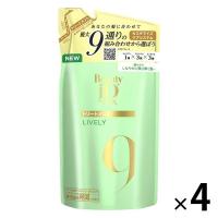 【アウトレット】LUX(ラックス)ビューティーアイディー ライブリートリートメント詰替 350g(4個：1個×4)