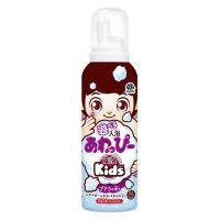 入浴剤 温泡キッズ ONPO Kids 遊べる入浴 あわっぴー ブドウの香り 160mL 1本 ふんわり水色の泡 アース製薬
