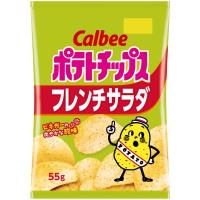 55gポテトチップスフレンチサラダ 1袋 カルビー スナック菓子 おつまみ