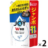 【セール】ジョイ W除菌 食器用洗剤 さわやか微香 詰め替え ジャンボ 1425mL 1セット（2個）P＆G