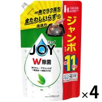 ジョイ W除菌 食器用洗剤 緑茶 詰め替え ジャンボ 1425mL 1セット（4個）P＆G