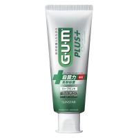 歯磨き粉 ガム プラス デンタルペースト ハーブミント 120g サンスター GUM 殺菌 高濃度フッ素配合 むし歯予防