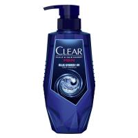CLEAR（クリアフォーメン）ブルーエナジー 4x スカルプシャンプー オイリーヘア用シリーズ ポンプ 本体 350g ユニリーバ