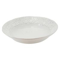 【アウトレット】美濃焼 磁器 ハイド ボウル大 直径24×高さ6cm 白 1個 TOJIKITONYA