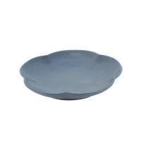 美濃焼 磁器 華菱小皿 12cm 華 青 1枚 TOJIKITONYA