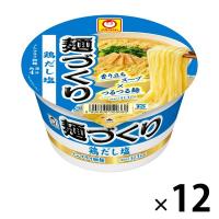 【セール】カップラーメン マルちゃん 麺づくり 鶏だし塩 ノンフライめん 12個 東洋水産