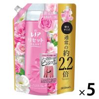 レノアリセット フレッシュローズ＆ナチュラルフラワーの香り 詰め替え 特大 1050ml 1セット（5個入） 柔軟剤 P＆G