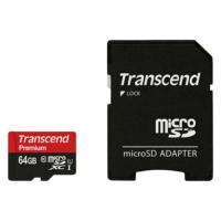 Transcend（トランセンド）microSDXCカード 64GB Class10 TS64GUSDU1 1個