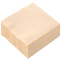 イデシギョー　植林木4つ折り　紙ナプキン　未晒し　1袋（125枚入）