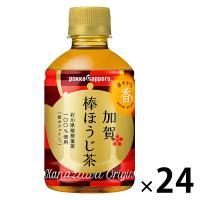 【セール】ポッカサッポロ 加賀棒ほうじ茶 275ml 1箱（24本入）