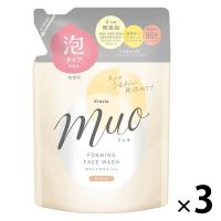 muo（ミュオ） 無添加 泡の洗顔料 詰め替え用 180mL 3個　クラシエ