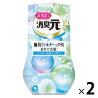 お部屋の消臭元 部屋用 ふんわり清潔せっけん 400ml 2個 消臭剤 小林製薬