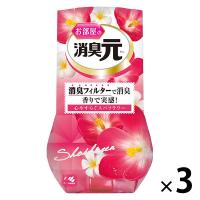 【セール】お部屋の消臭元 部屋用 心やすらぐスパフラワー 400ml 3個 消臭剤小林製薬