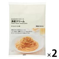 無印良品 あえるだけのパスタソース 海老クリーム 35.1g×2（2人前） 1セット（2袋） 良品計画