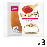 Pasco ロングライフパン ジャムパン 1セット（3個入） 敷島製パン
