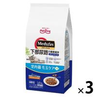 メディファス 猫 毛玉ケアプラス 下部尿路 1歳から チキン＆フィッシュ味 国産 1.41kg（235g×6袋）3袋