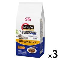 メディファス 猫 避妊・去勢後 子ねこ〜10歳 下部尿路 チキン＆フィッシュ 国産 1.41kg（235g×6袋）3袋