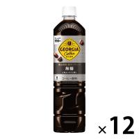 【コーヒー】　コカ・コーラ ジョージア 深み焙煎贅沢ブラック 無糖 950ml　1セット（12本）