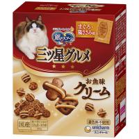 銀のスプーン 三ツ星グルメ お魚味クリーム まぐろ・鶏ささみ味 180g 1個 国産 キャットフード 猫 ドライ