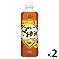 日清オイリオ　ヘルシーごま香油　コレステロールゼロ　600g　1セット（2本）