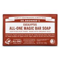 ドクターブロナー マジックソープバー（magic soap） 石鹸 ユーカリ 140g ナチュラルソープ
