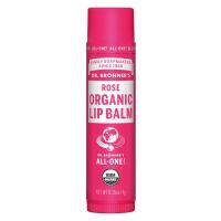ドクターブロナー オーガニックリップバーム ローズ 4g ネイチャーズウェイ