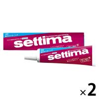 歯磨き粉 ホワイトニング セッチマ はみがき スペシャル 40g 1セット（2本）サンスター settima フッ素 ミニ トラベル 携帯用