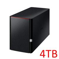 バッファロー RAID1対応ネットワーク対応HDD（NAS） 4TB スタンダードモデル 2ドライブ LS220D0402G 1台