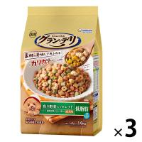グランデリ カリカリ仕立て 低脂肪 彩り野菜セレクト 1.6kg（小分けパック4袋）3袋 国産 ユニ・チャーム ドッグフード 犬 ドライ