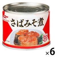 【アウトレット】マルハニチロ さばみそ煮 190g 6缶 缶詰