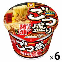 カップ麺 マルちゃん ごつ盛り ワンタン醤油（しょうゆ）ラーメン 1セット（6個） 東洋水産 大盛り