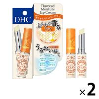 DHC 香るモイスチュアリップクリーム はちみつ 2本 無着色 保湿リップ・バーム ディーエイチシー