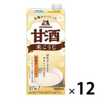 森永製菓 森永のやさしい米麹甘酒 1000ml 1セット（12本）