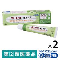 コートf AT軟膏 10g 2箱セット　田辺三菱製薬 ★控除★ 塗り薬 ステロイド 湿疹 かぶれ【指定第2類医薬品】