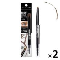 メイベリン ファッションブロウ パウダーインペンシル N BR-2 自然な茶色 2本