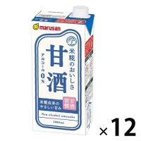 マルサンアイ あまざけ 1000ml 1セット（6本入×2箱）