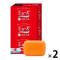 ミューズ 石鹸 バスサイズ 135g 1セット（3個入×2パック） 固形石鹸 バスサイズ